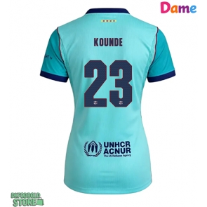 Barcelona Jules Kounde #23 Replika Tredjetrøje Dame 2026-27 Kortærmet
